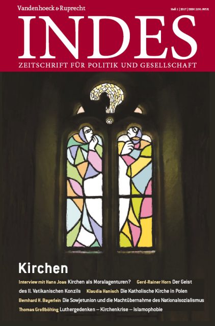 Indes. Zeitschrift für Politik und Gesellschaft, Heft 1-2017: Kirchen