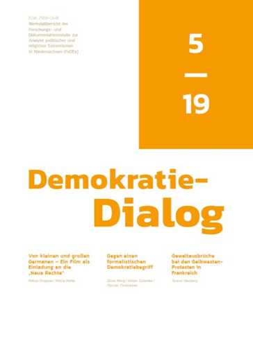 Cover Demokratie Dialog 5/19
