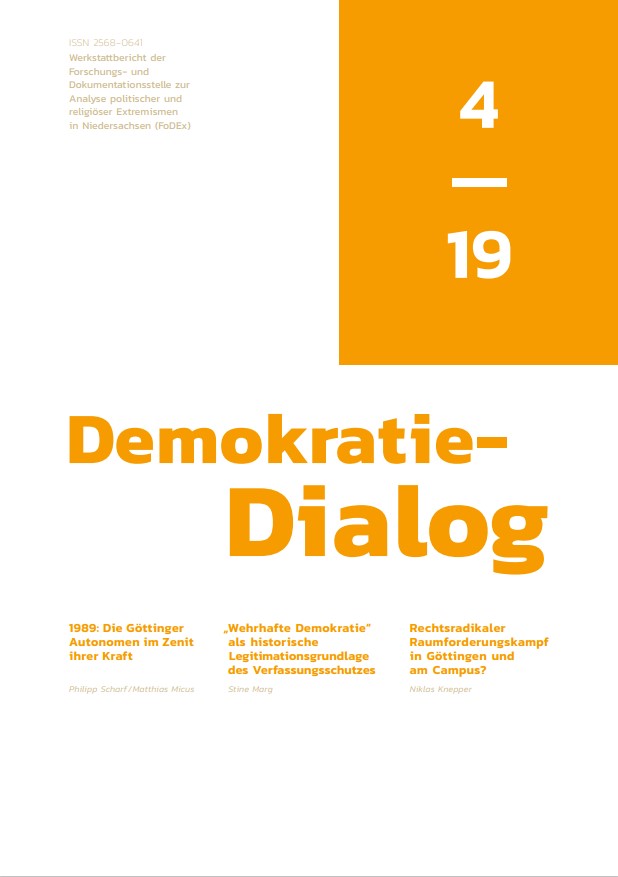 Cover Demokratie Dialog 4/19